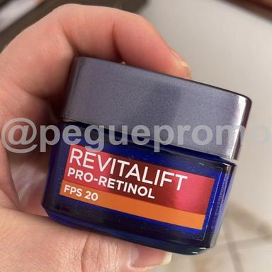 L'Oréal Paris Creme Facial Antirrugas Revitalift Pro Retinol Cuidado Diurno FPS20, 49g