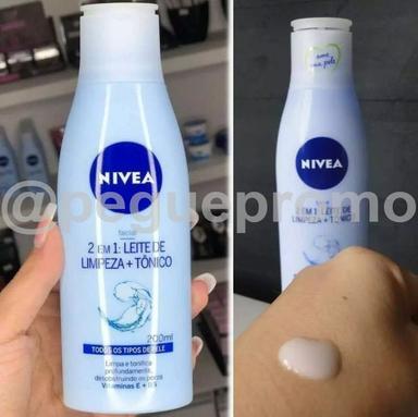 NIVEA Loção 2 em 1 200ml - Leite de Limpeza e Tônico
