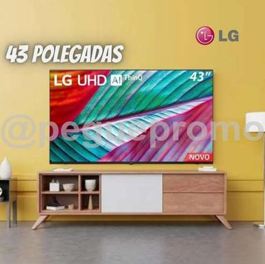 Smart TV LG 43 4K UHD HDR Led Wi-Fi Bluetooth Google Assis. Alexa Airplay - 43UR781C0SA.BWZ - LG Eletronics